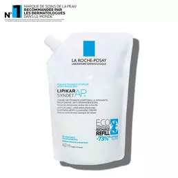 Lipikar Syndet AP+ Format Recharge creme nettoyante pour le corps