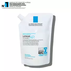 Lipikar Syndet AP+ Format Recharge creme nettoyante pour le corps