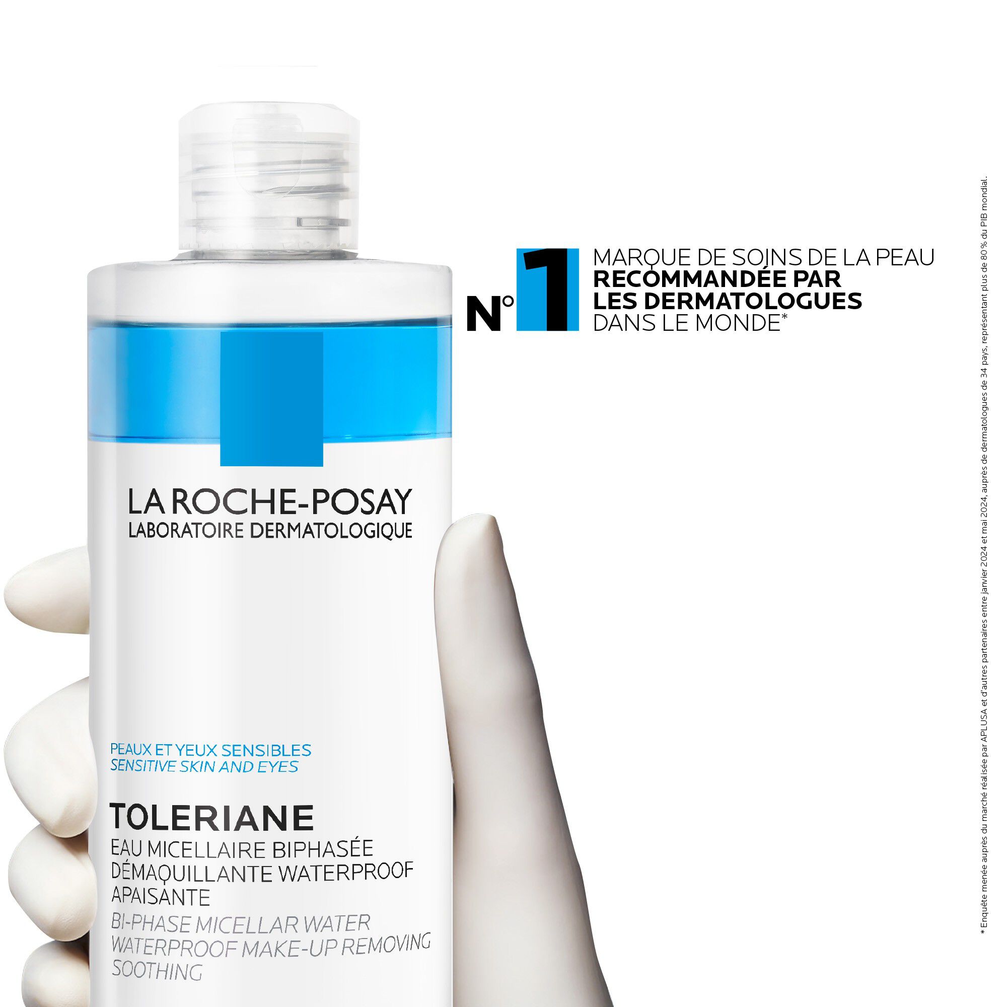 Toleriane Eau Micellaire Biphasee Demaquillante