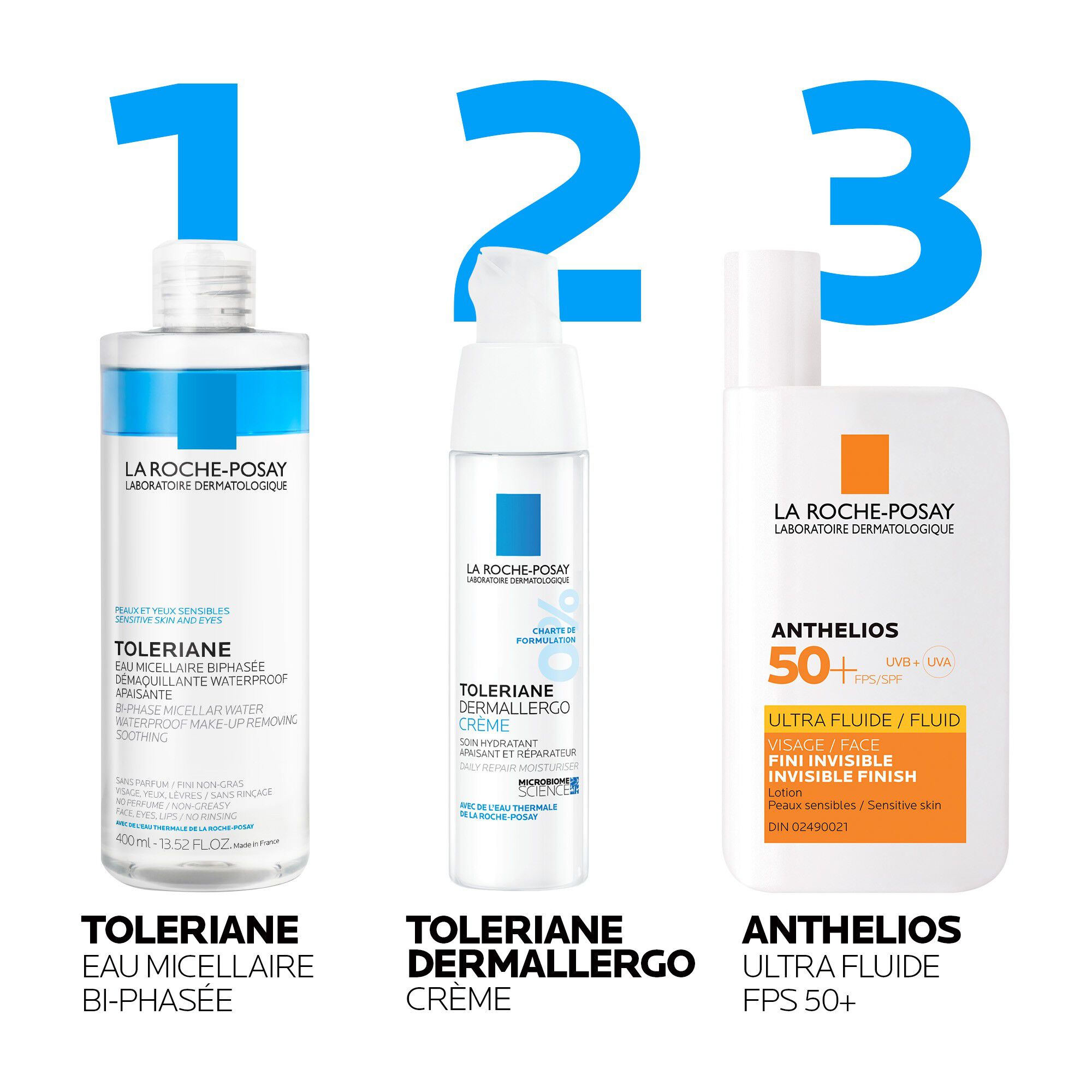 Toleriane Eau Micellaire Biphasee Demaquillante