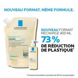 Lipikar Huile Lavante AP+ Format Recharge huile nettoyante pour le corps