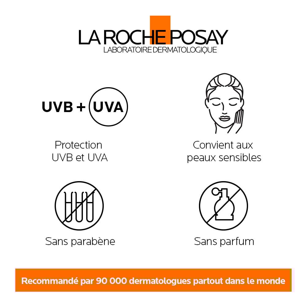 Anthelios XL Toucher Sec pour Visage