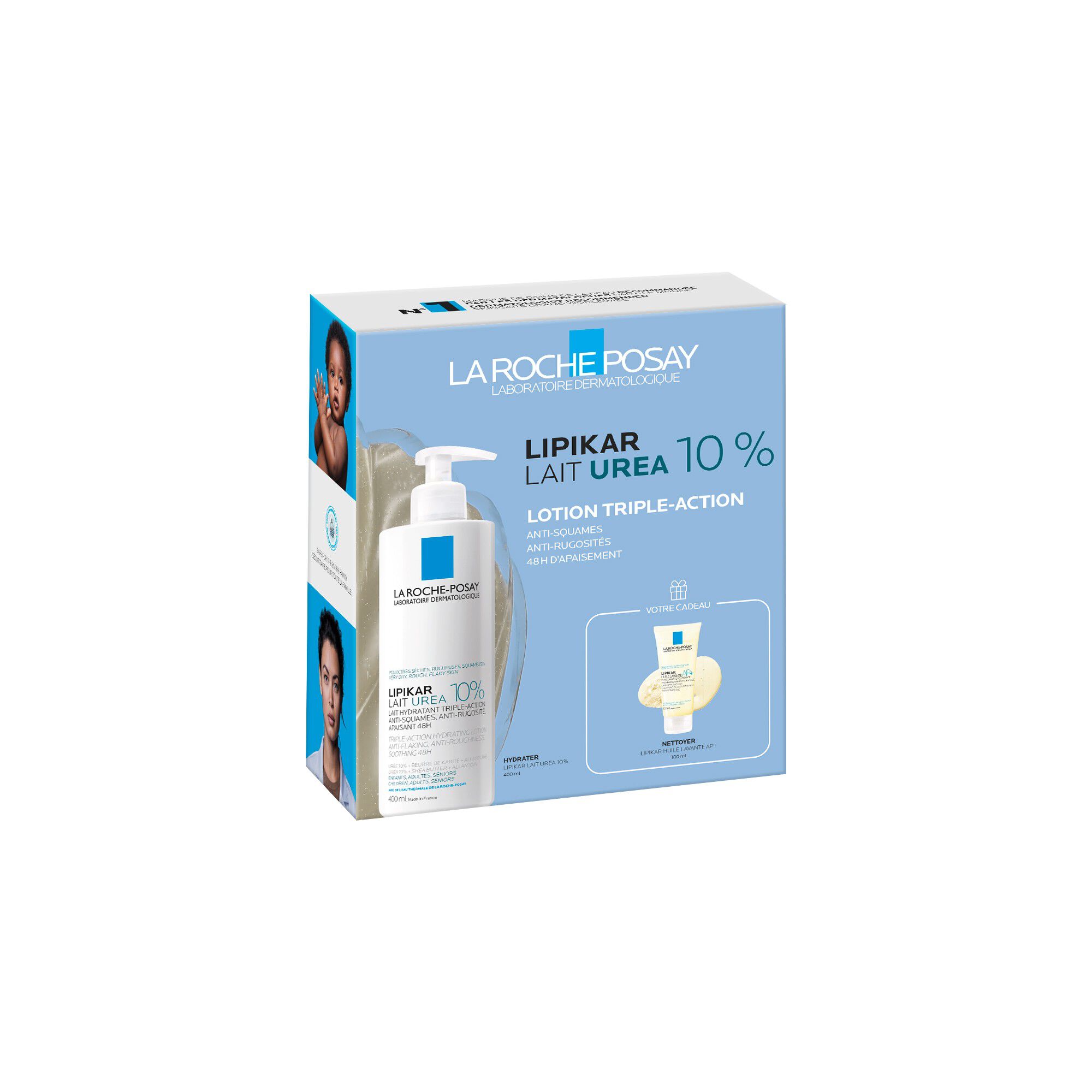 Coffret Lipikar Lait Urea 10%