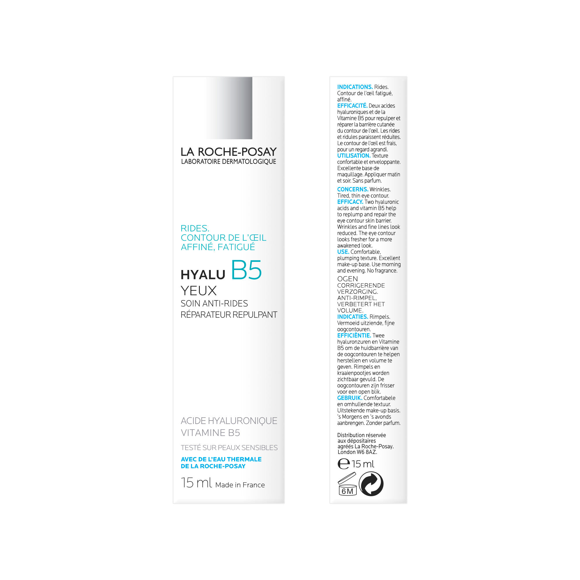 Hyalu B5 Anti-Aging Creme Illuminatrice pour les Yeux