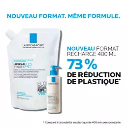 Lipikar Syndet AP+ Format Recharge creme nettoyante pour le corps