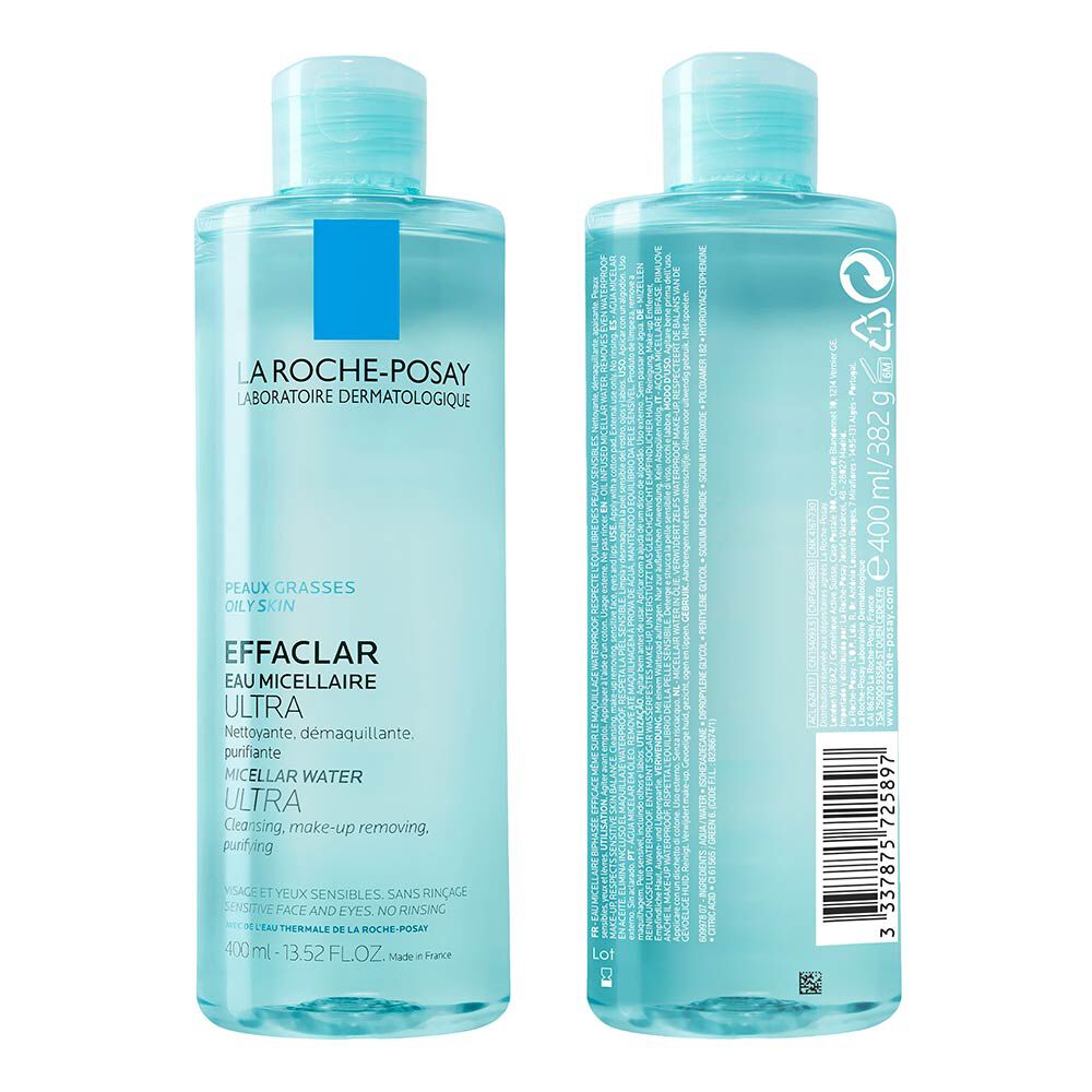 EFFACLAR EAU MICELLAIRE ULTRA PEAUX GRASSES