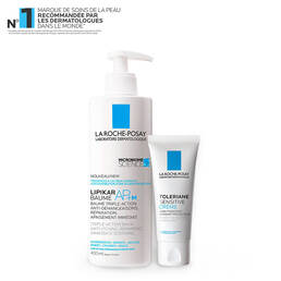 Ensemble routine Toleriane Sensitive et Lipikar Baume
