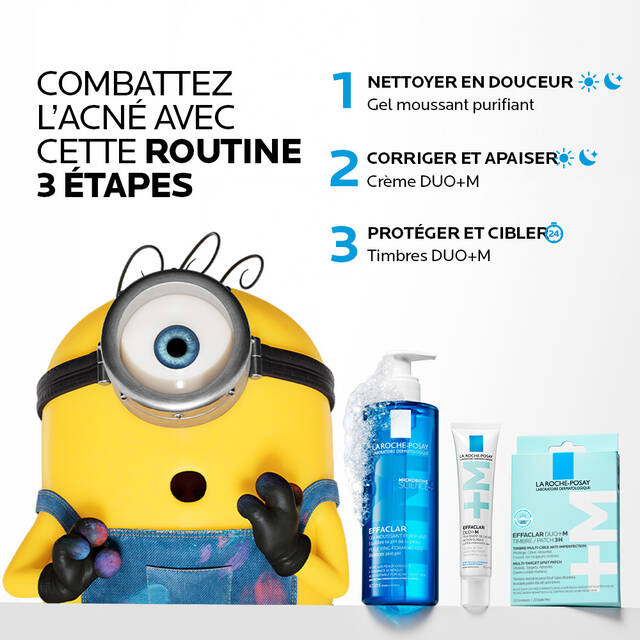 LRP x MINIONS: Combattez l'acne