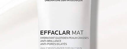 effaclar mat - mattifying moisturizer for oily, acne-prone skin