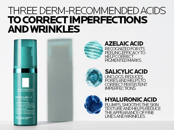 Effaclar A.Z. Gel-Cream lightweight moisturizer - LRP