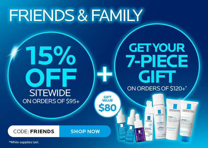 15% off sitewide on $95+ and gift on $120. Code FRIENDS