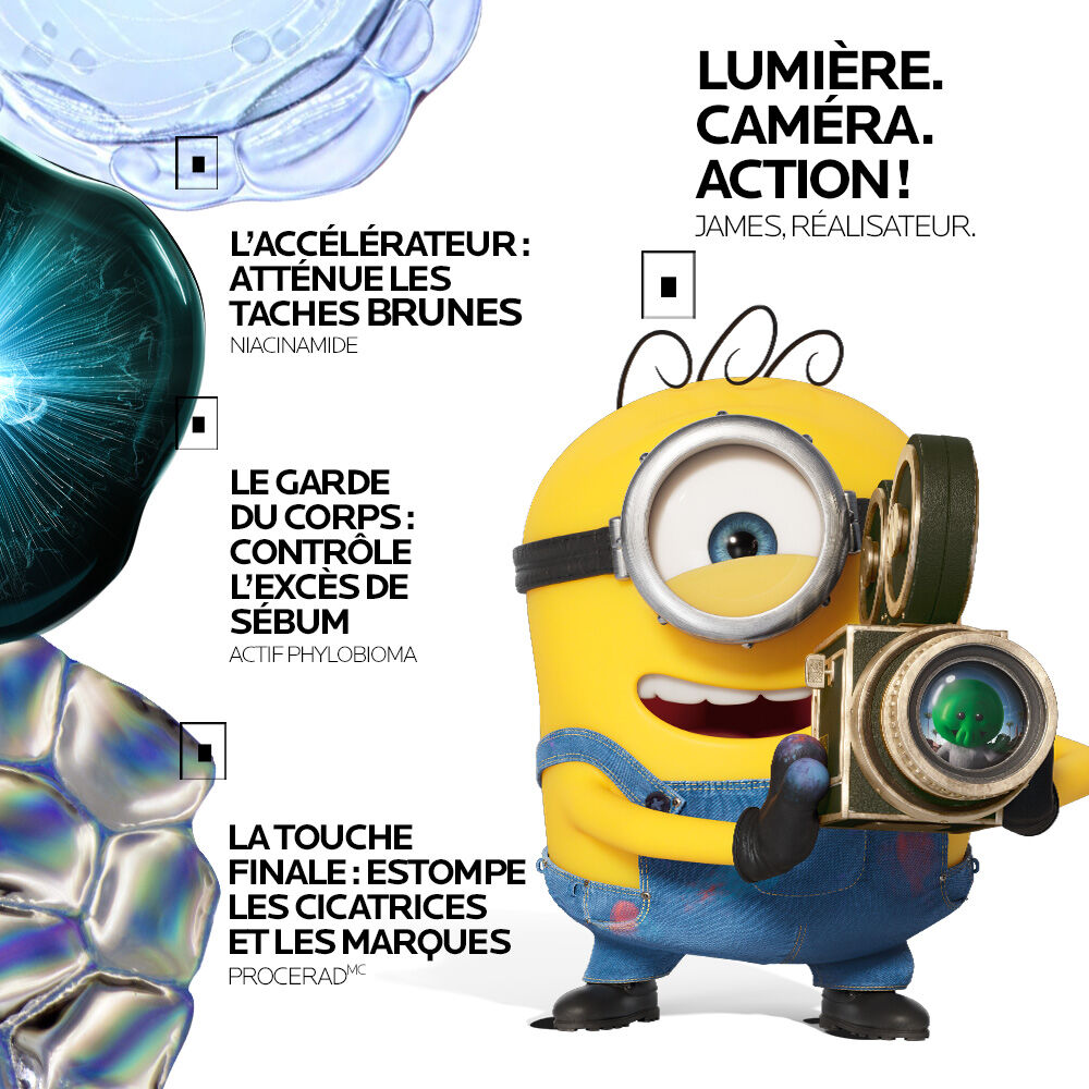 LRP x MINIONS: Ingredients Effaclar