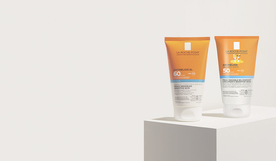 Lotion solaire visage et corps