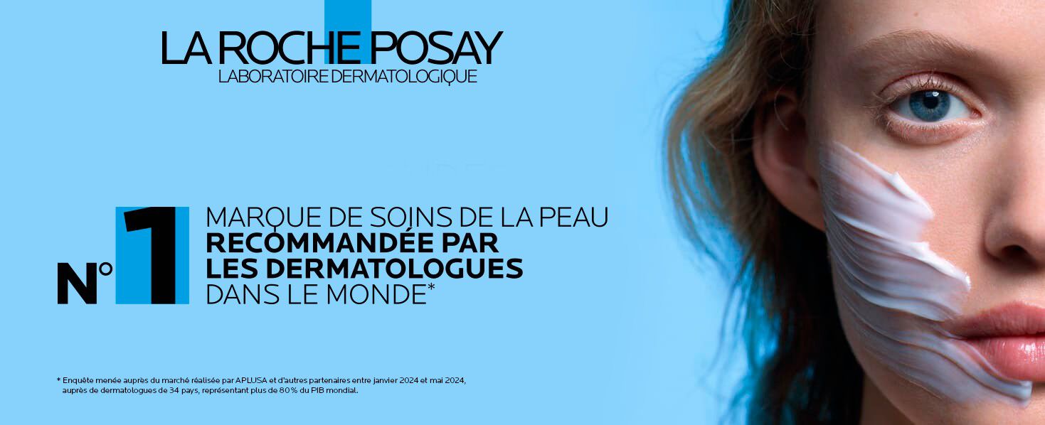 #1 Marque de soins de peau recommandee par les dermatologues dans le monde
