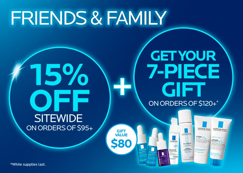 15% OFF ON $95+ EXCLUSIVE GIFT ON $120+. Code: FRIENDS