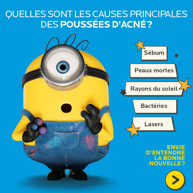 LRP x MINIONS: Causes Principales d'acne