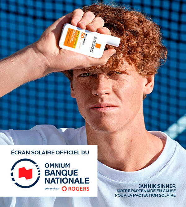 Ecran solaire officiel de la Banque Nationale