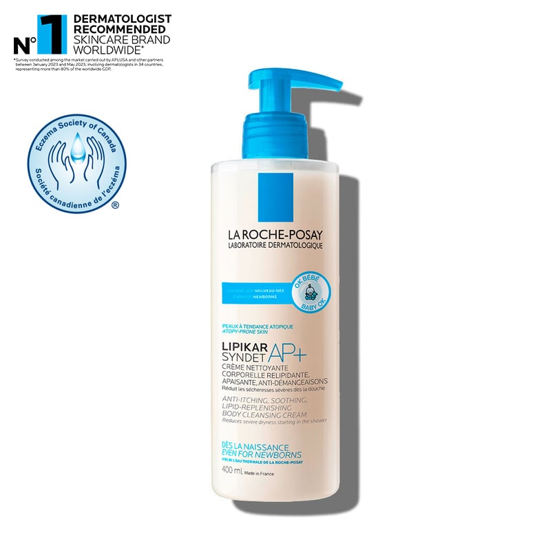 Lipikar Syndet AP+ Body Wash for Eczema La RochePosay CA