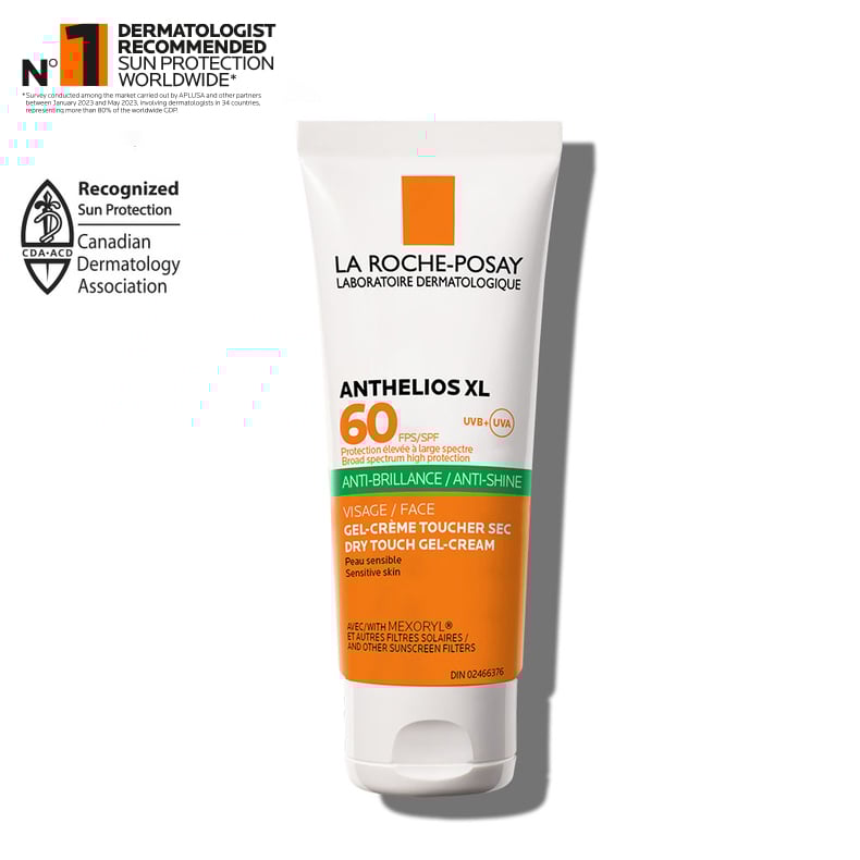 Anthelios Dry Touch SPF 60 Matte Facial Sunscreen La Roche Posay