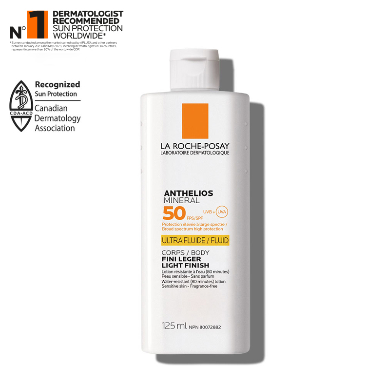 Anthelios Mineral Ultrafluid Body Lotion SPF 50 La RochePosay