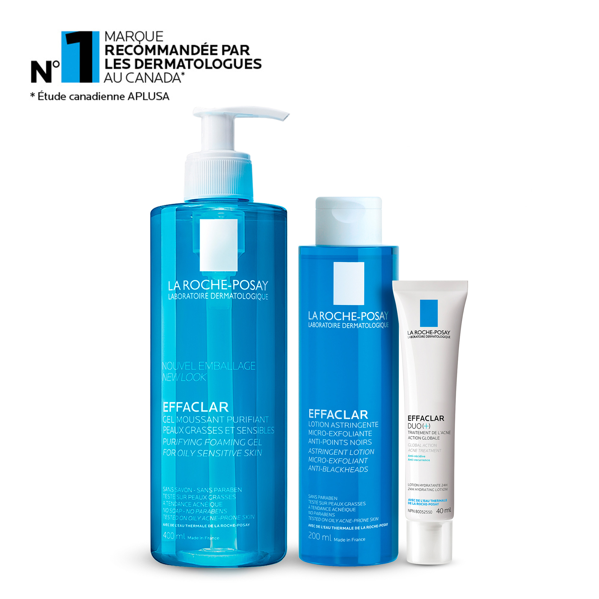 Routine de la Peau Sujette à l'Acné La RochePosay Canada