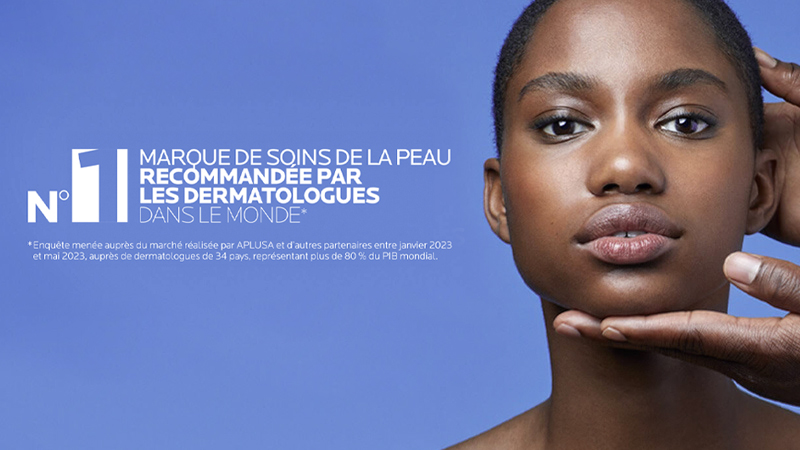 La Roche-Posay est la marque #1 recommandée par les dermatologues au Canada