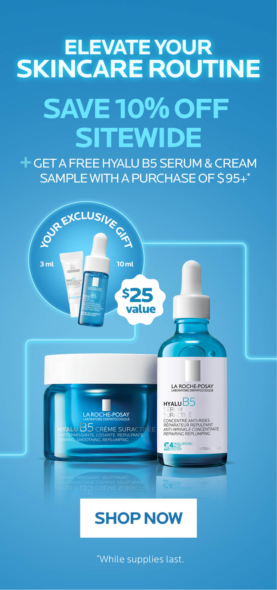 10% off sitewide + exclusive gift on $95+. Promotion ending September 12